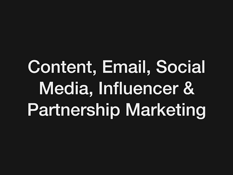 Cover image for Sr Content, Email, Influencer & Partnership Marketing Specialist