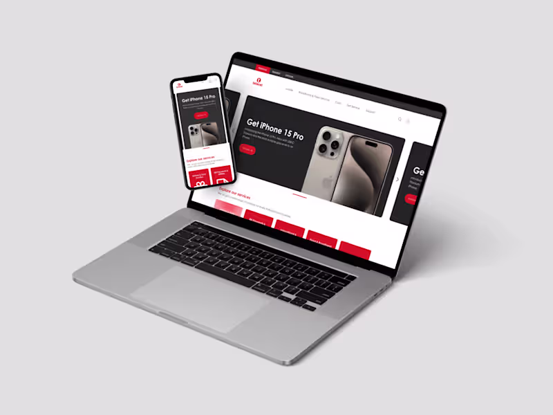 Cover image for Telecel Ghana Website Design