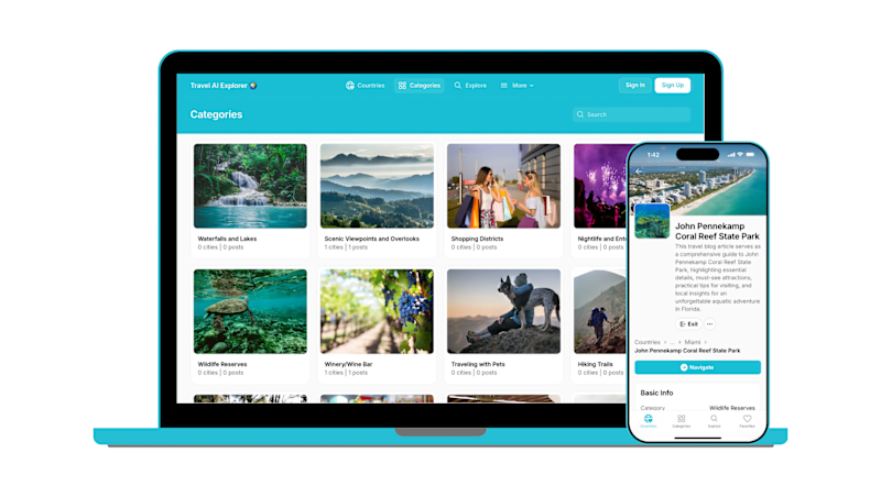 Cover image for Travel AI Explorer