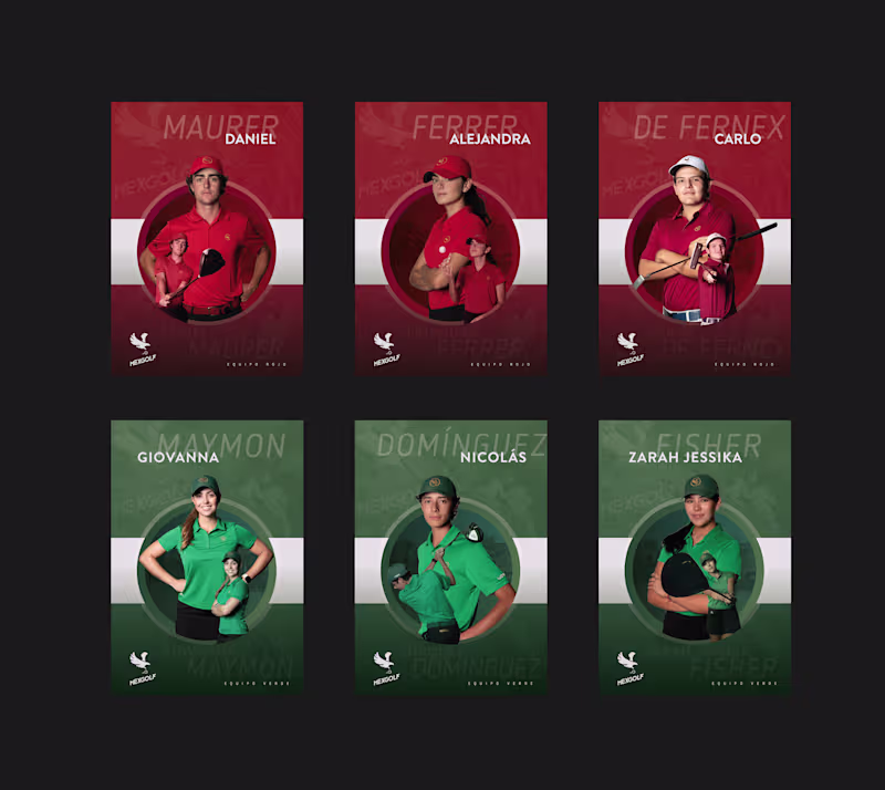 Cover image for Copa MexGolf Branding and Posters