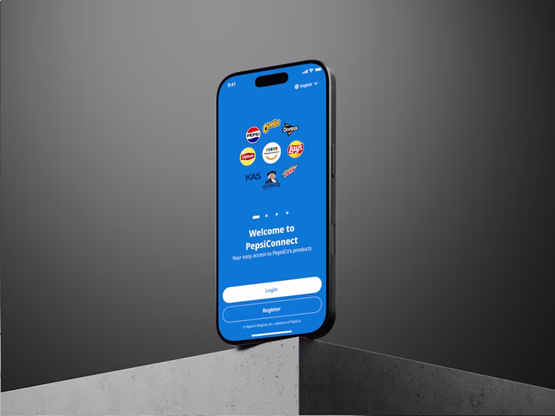 Cover image for PepsiCo Worldwide B2B mobile app