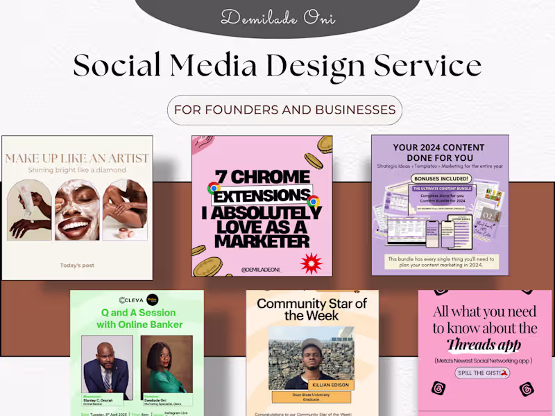 Cover image for Social Media Designs