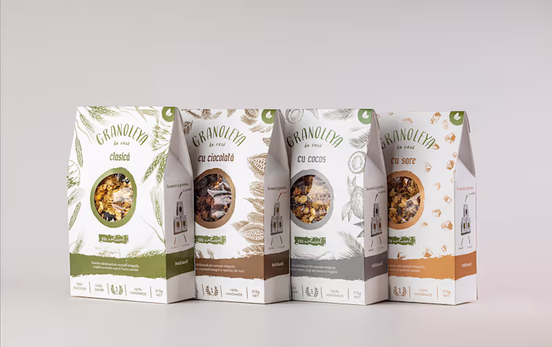 Cover image for Granoleya | Logo and Packaging Design