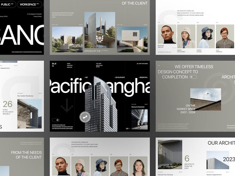 Cover image for Pasific Sangha - Architecture Landing Page