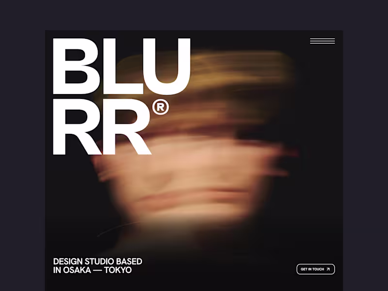Cover image for Blurr - Agency Framer Website