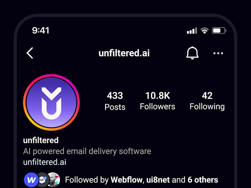 Cover image for Brand Identity - Unfiltered.ai