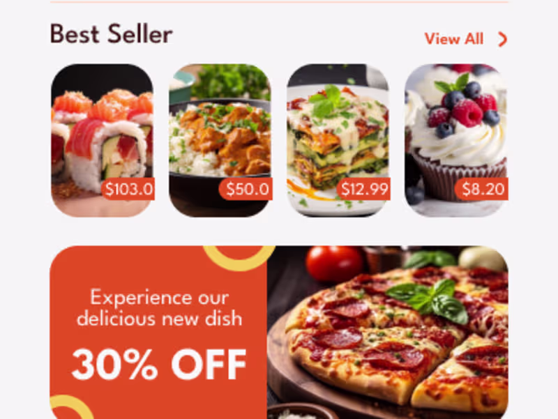 Cover image for YUM QUICK, Food Delivery Mobile App Design