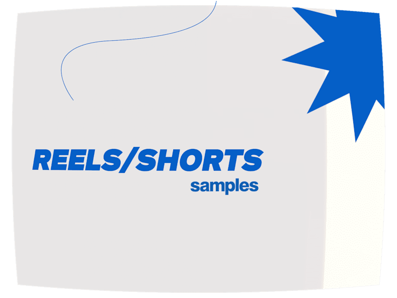 Cover image for Shorts/Reels - Samples