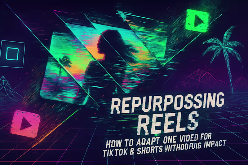 Cover image for Repurposing Reels: How to Adapt One Video for TikTok & Shorts Without Losing Impact