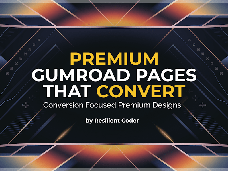 Cover image for Premium Gumroad Pages That Convert