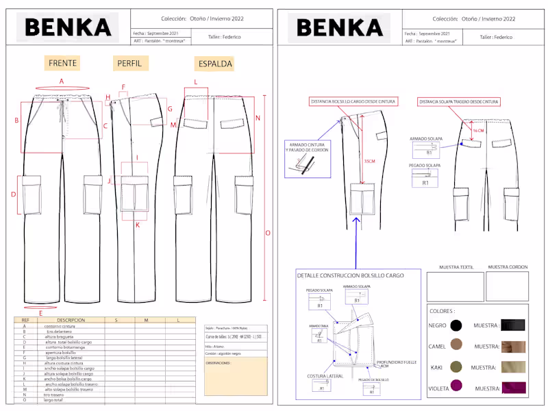 Cover image for Professional Tech Pack – Production-Ready Garment Specification