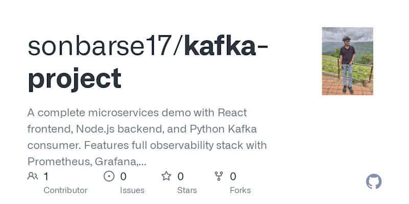Cover image for DevOps Microservices Project - Local Deployment