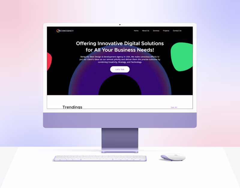 Cover image for Technogency