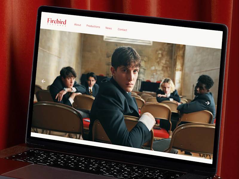 Cover image for Firebird Pictures - Website Design