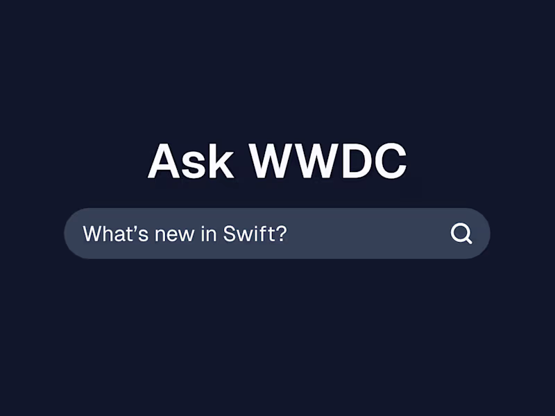 Cover image for Ask WWDC