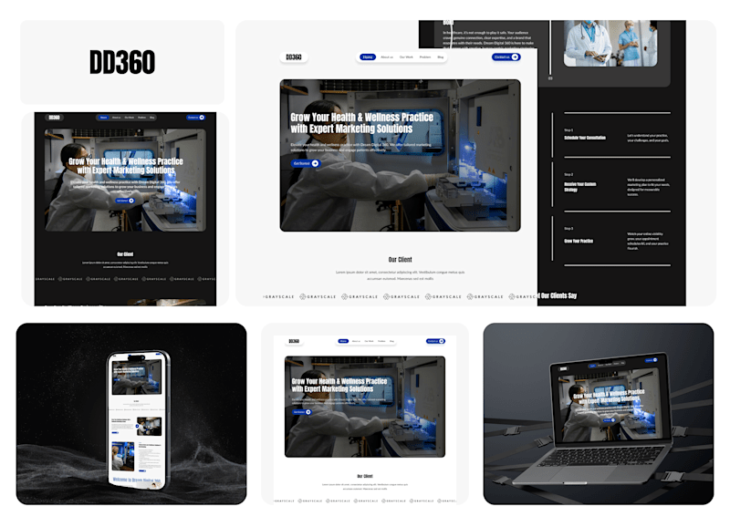 Cover image for Digital Dream Website Redesign