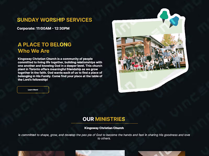 Cover image for Website Design