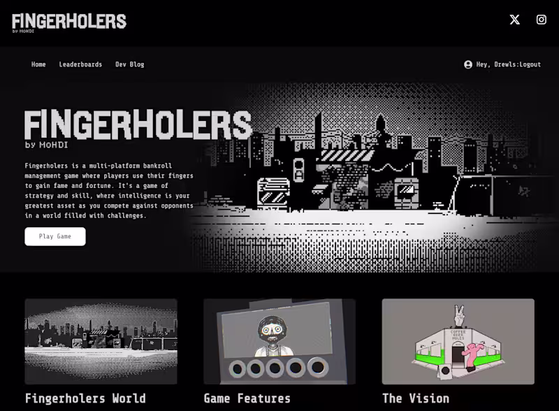 Cover image for Fingerholers.com