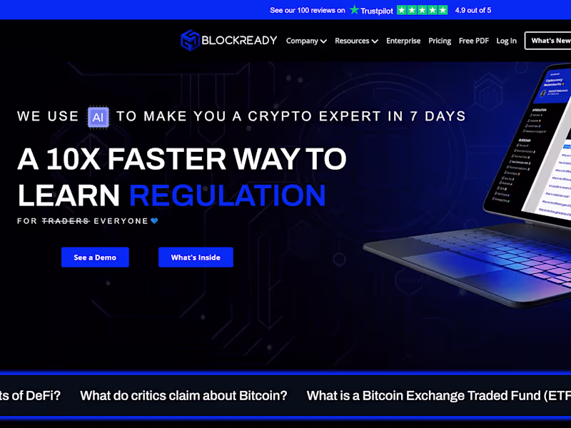Cover image for AI-Assisted Crypto Learning | Blockready