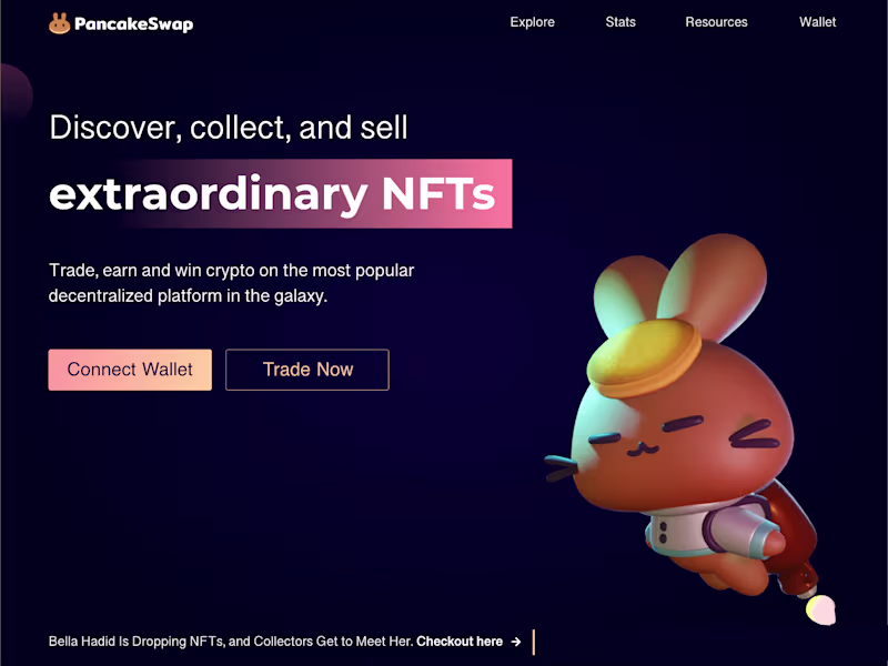 Cover image for NFT website home screen