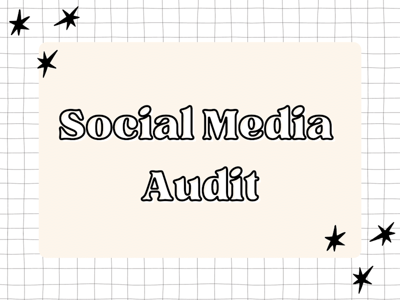 Cover image for Social Media Audit
