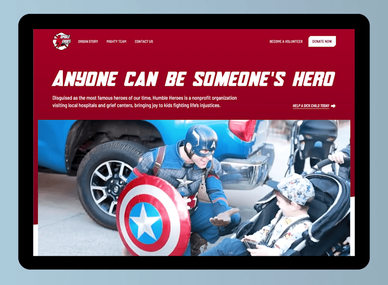 Cover image for Humble Heroes of FDNY: Web Design & Webflow Development