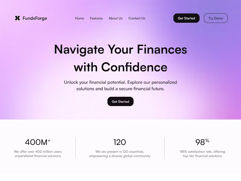 Cover image for Explore innovative landing page designs. Elevate your brand.