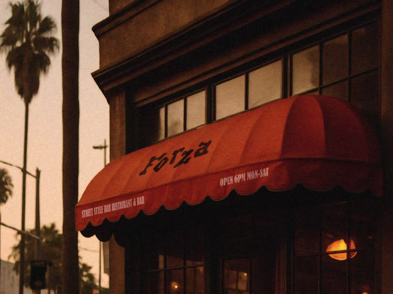 Cover image for Forza Brand Identity Design | Streetstyle Restaurant + Bar