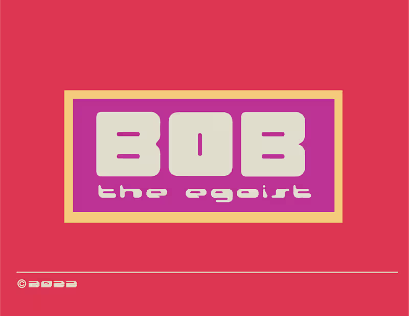 Cover image for BRAND IDENTITY BOB THE EGOIST 