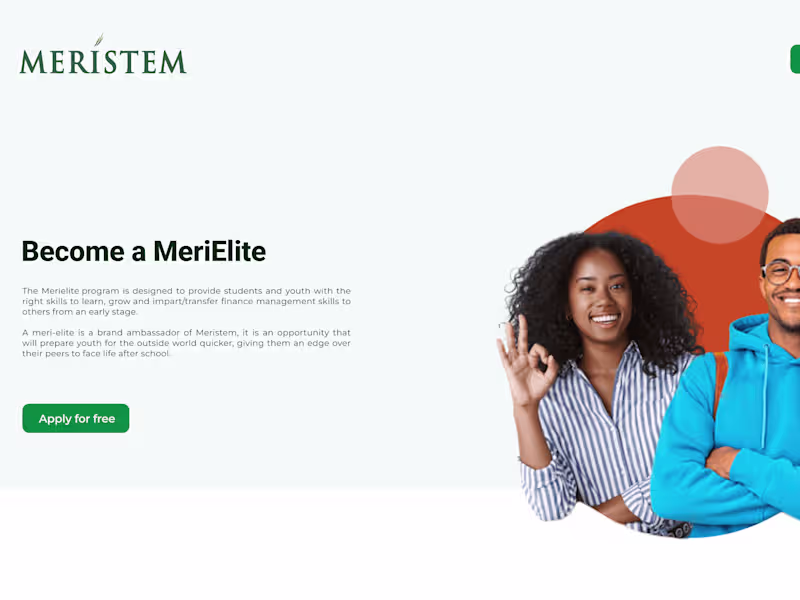 Cover image for Meristem | MeriElite