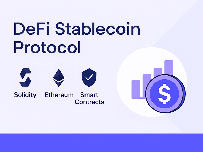 Cover image for Decentralized Stablecoin Development with Foundry