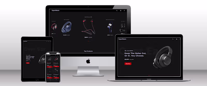 Cover image for HyperBeats - MERN Ecommerce Store