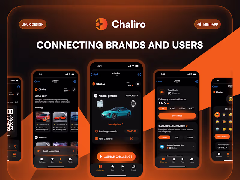 Cover image for Chaliro - mobile mini-app design