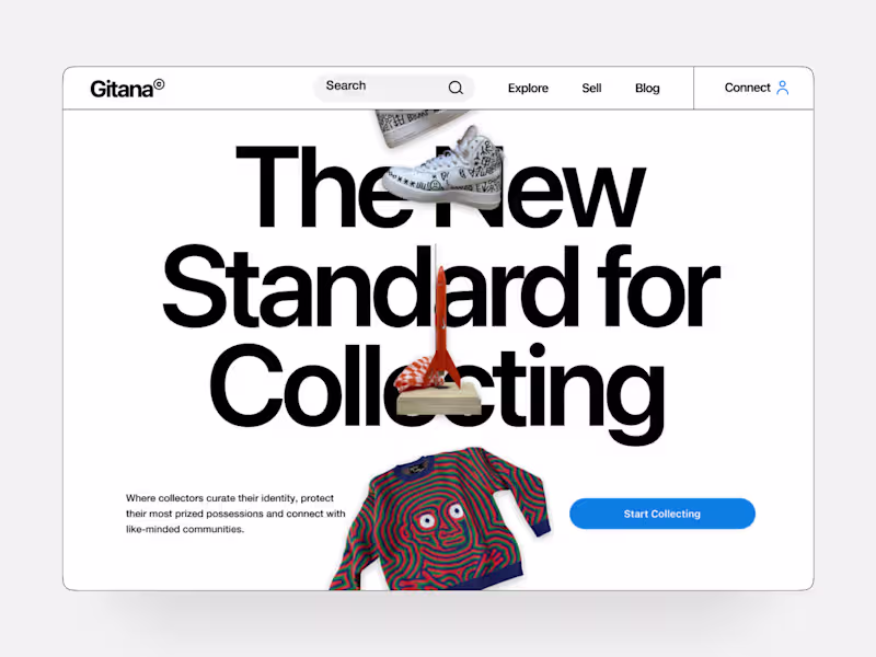 Cover image for Gitana: A Curated Collecting Platform