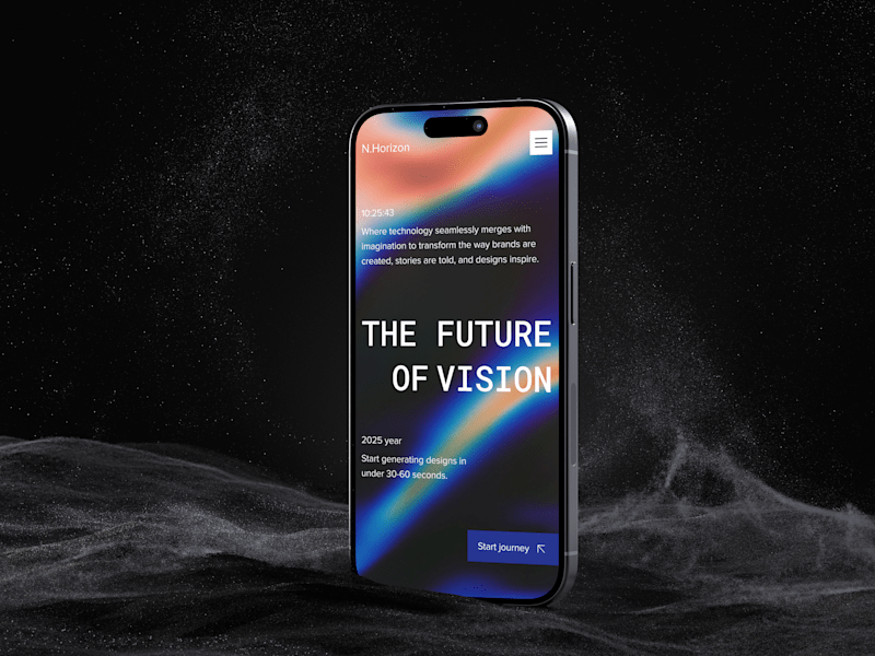 Cover image for AI-powered creative agency | UI/UX Design