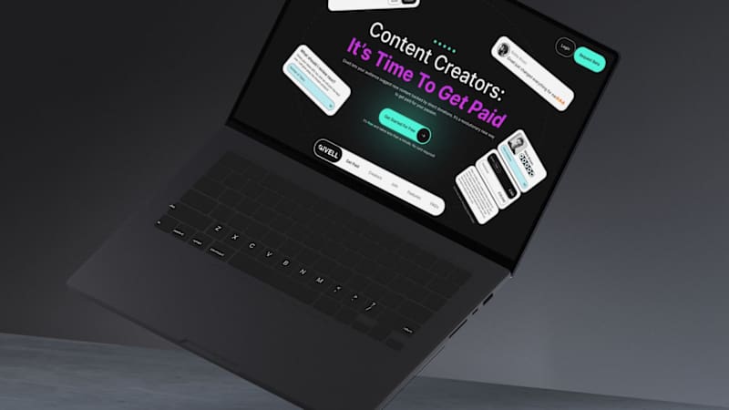 Cover image for Framer Website - Givell Landing Page