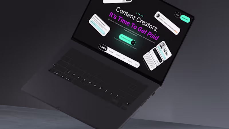 Cover image for Framer Website - Givell Landing Page