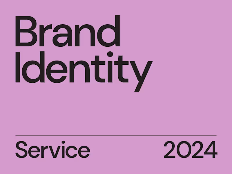 Cover image for Bespoke brand identity design