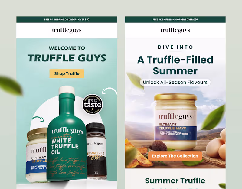 Cover image for Truffle Guys | Email Redesign