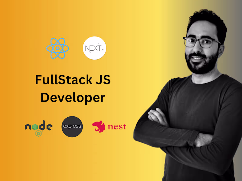 Cover image for Web Development with React, Node.js, and Next.js