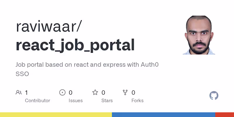 Cover image for Full-Stack Job Board Application Development