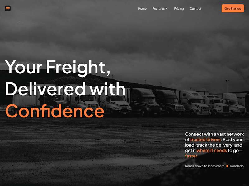 Cover image for FreightFlow: Minimalistic UI and Crafty Interactions