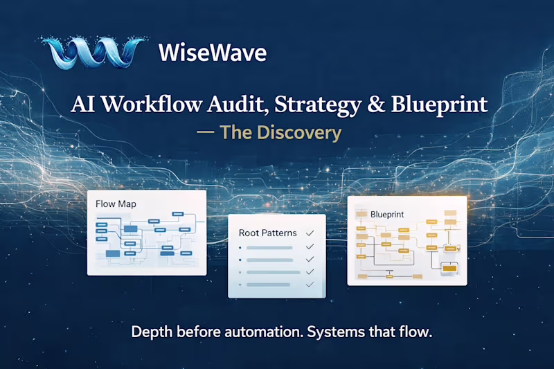 Cover image for AI Automation & Workflow Audit, Strategy & Blueprint