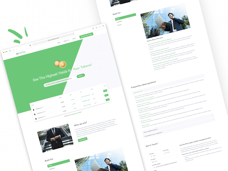 Cover image for IQ Capital - Full Stack Web Application