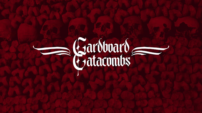 Cover image for Cardboard Catacombs // Metal Band Branding :: Behance