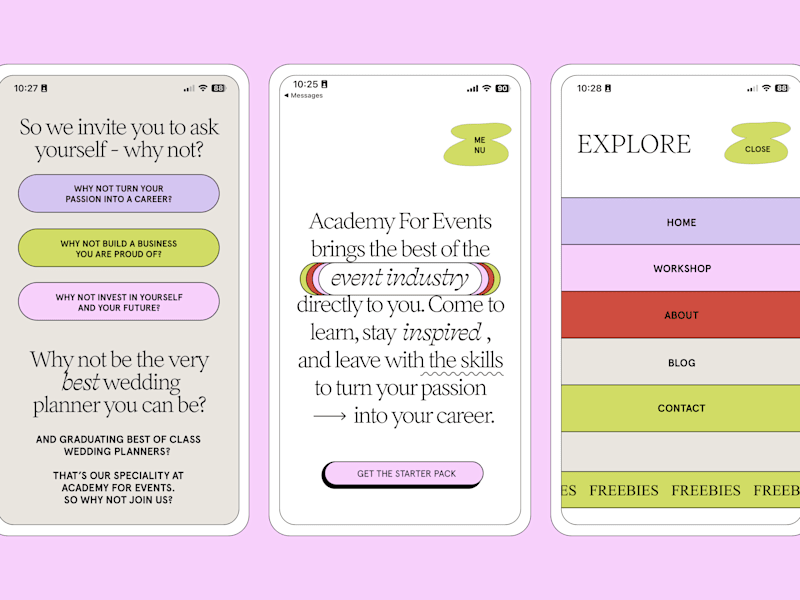 Cover image for Academy For Events