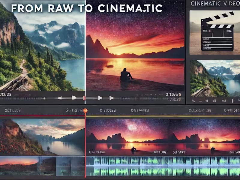 Cover image for I will edit a cinematic travel reel for your raw footages.