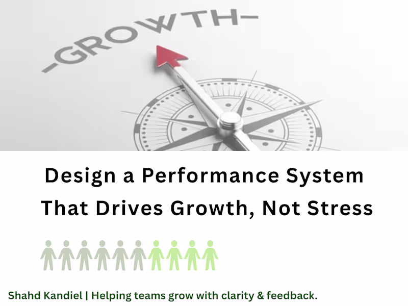 Cover image for Performance & Feedback System Design