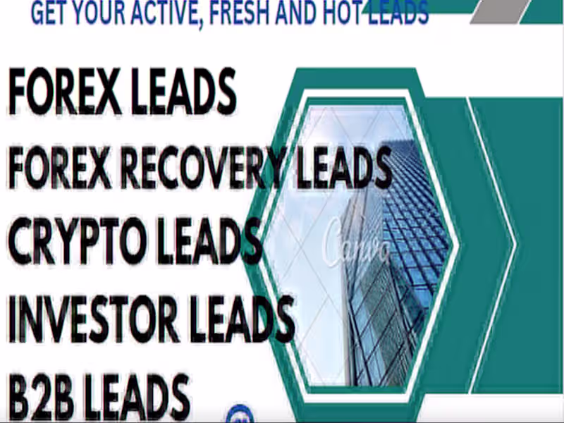 Cover image for targeted crypto email list crypto investor leads hot forex leads
