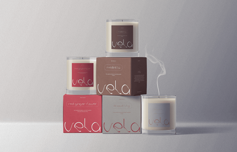 Cover image for Vela: Candle Brand